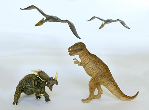 Dinosaurier-Figuren